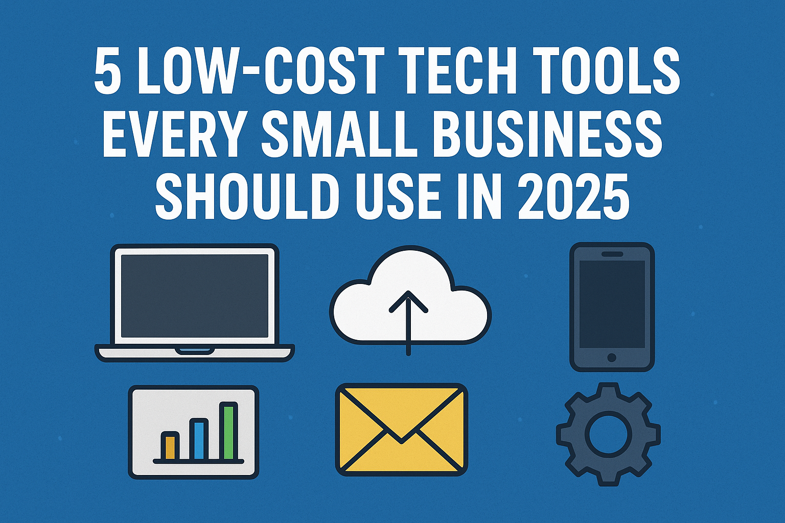 5 Low-Cost Tech Tools Every Small Business Should Use in 2025