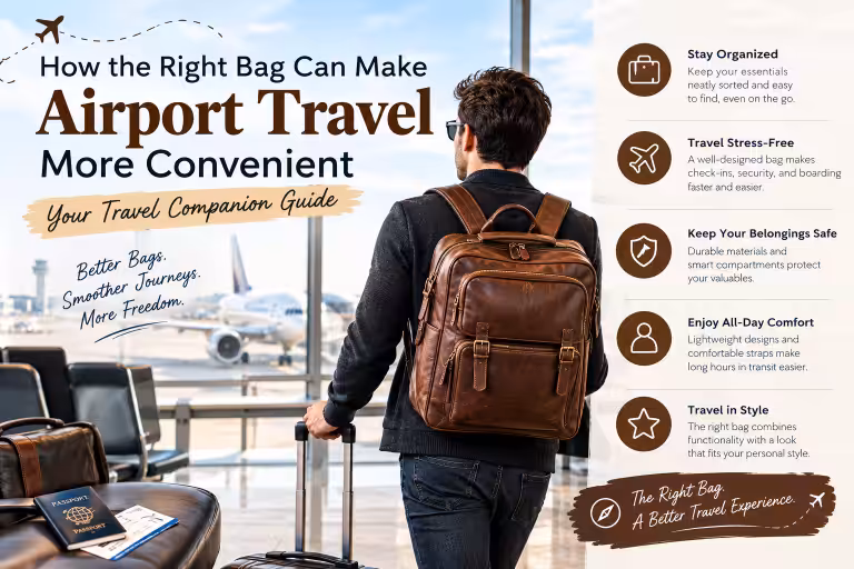 How the Right Bag Can Make Airport Travel More Convenient: Your Travel Companion Guide