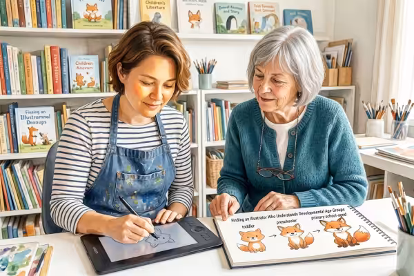 Finding an Illustrator Who Understands Developmental Age Groups