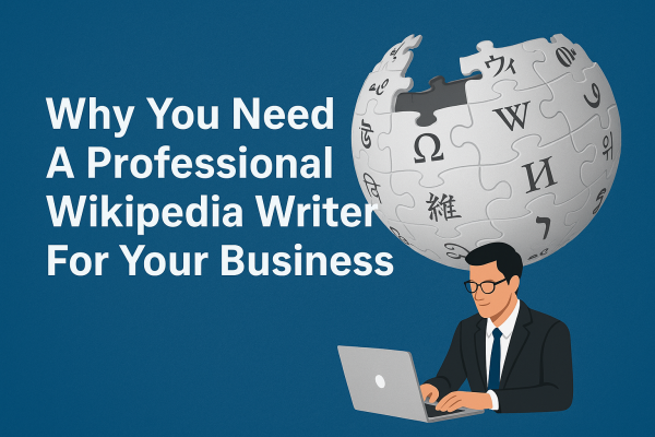 Why You Need A Professional Wikipedia Writer For Your Business
