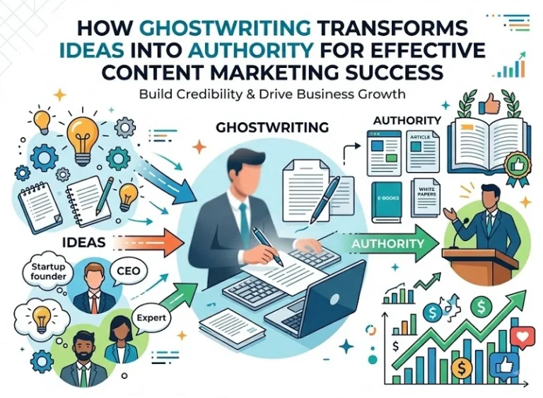 How Ghostwriting Transforms Ideas into Authority for Effective Content Marketing Success