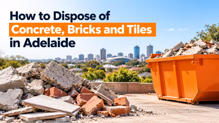 How to Dispose of Concrete, Bricks and Tiles in Adelaide