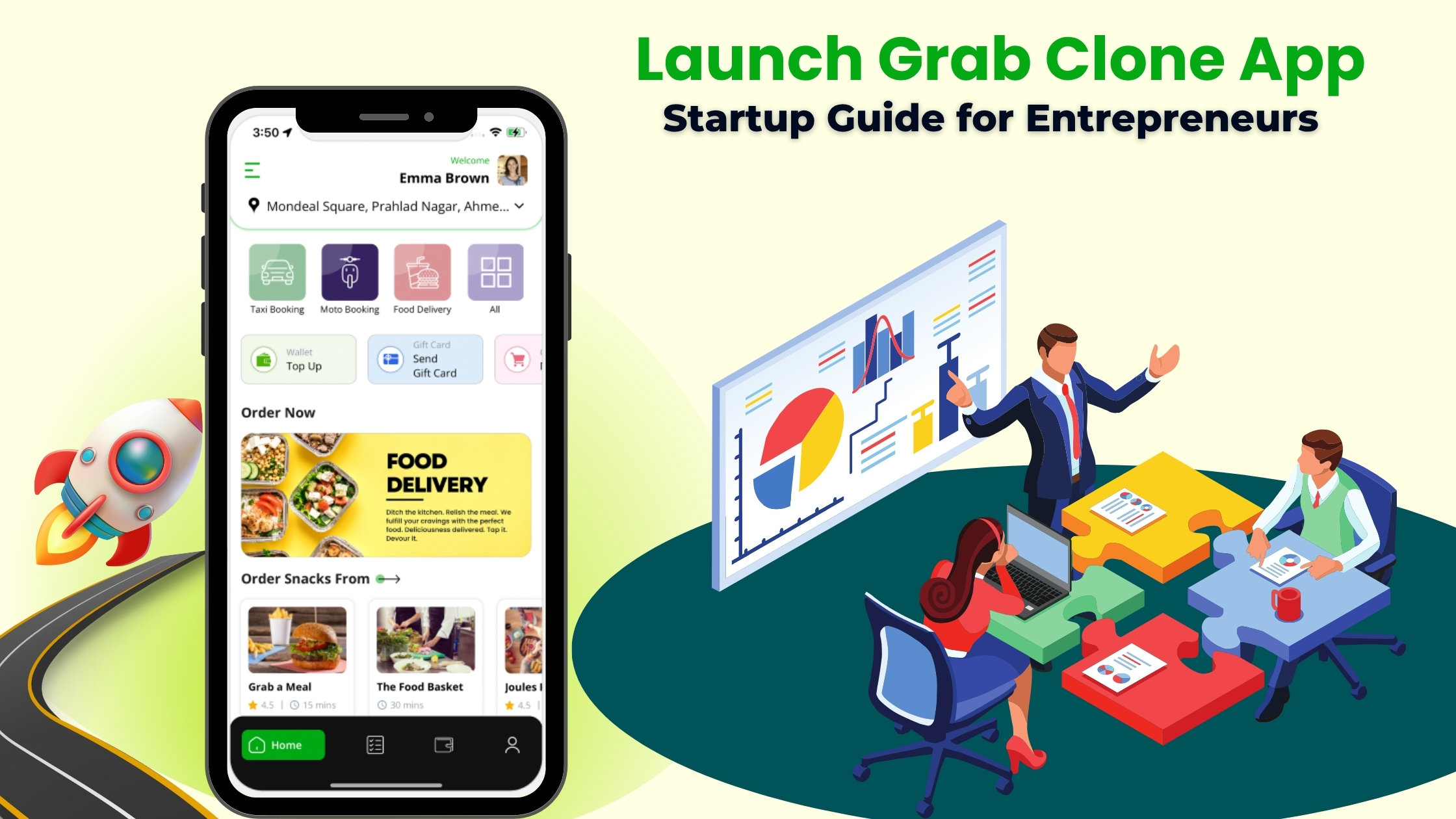 How to Launch a Grab Clone App: A Smart Startup Guide for Entrepreneurs