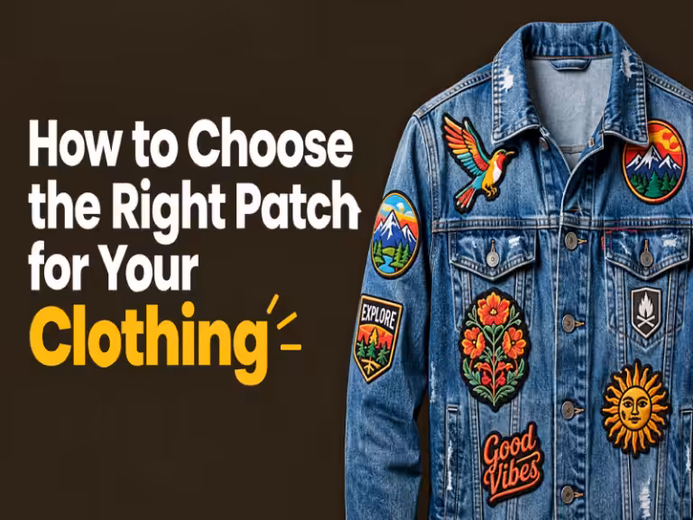 How to Choose the Right Patch for Your Clothing