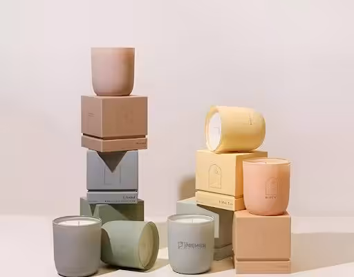 rigid candle boxes