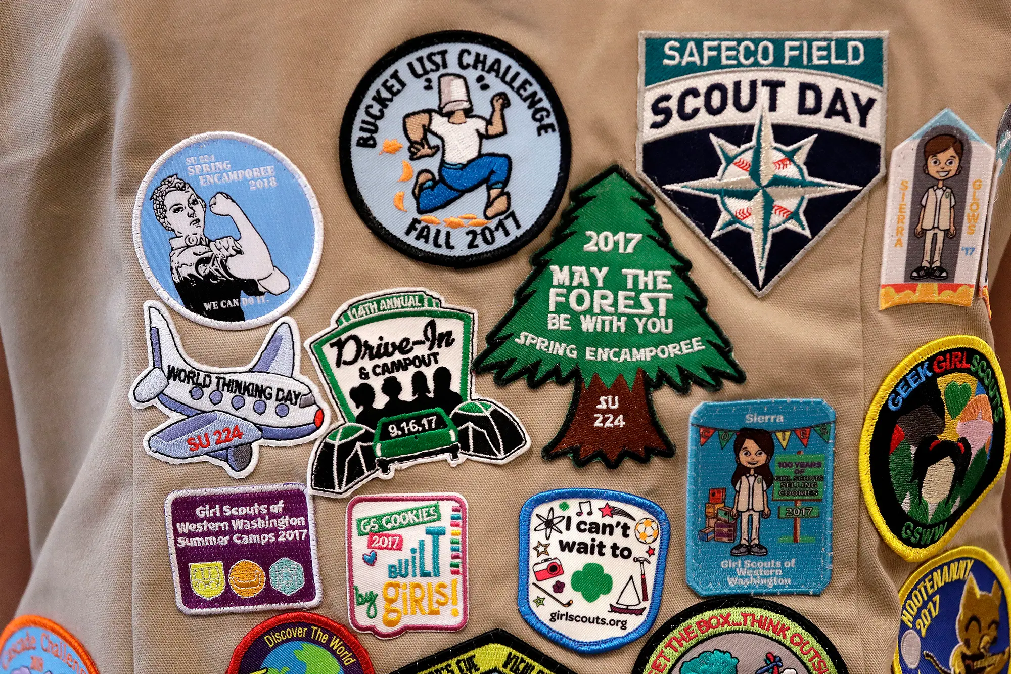 scouts patches