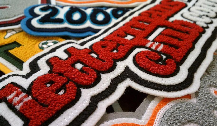 sport custom embroidered patches