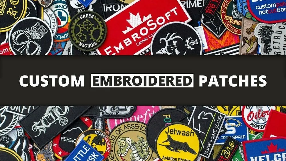 top five purposes of custom embroidered patches